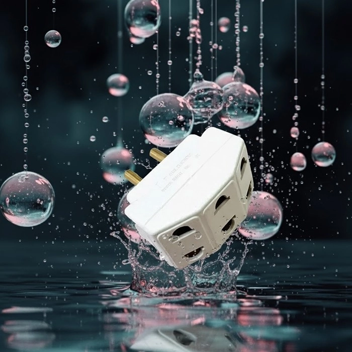 3 in 1 Multi Power Plug Socket - NayaBazar