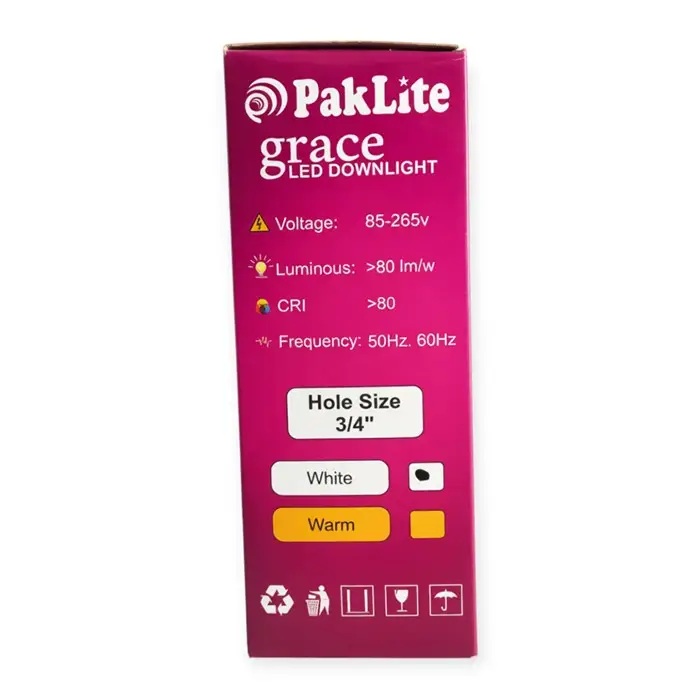 Pak Lite LED Downlight Light 7 Watt - NayaBazar
